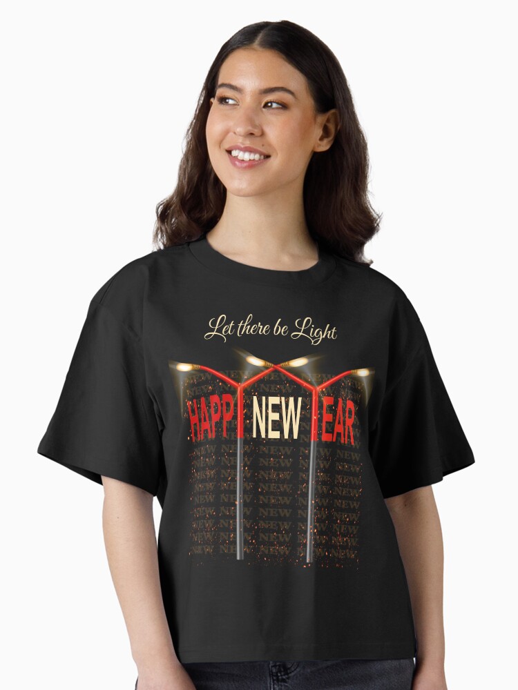 Street Light Collection – Minimal Concept Art Beyond New Year work 179340423 boxy t shirt (5)