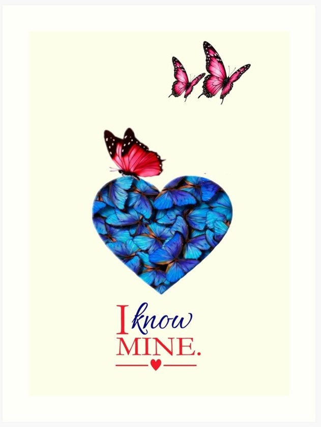 minimal heart butterfly art I know mine conceptual design